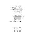 2800V N2055MC280 Tiristor de alta potência para aplicações de controle de fase