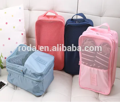 YIWU RODA oxford fabric travel shoes receive bag