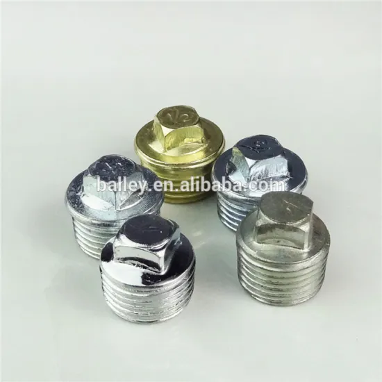 Malleable iron pipe fittings cast iron pipe plugs