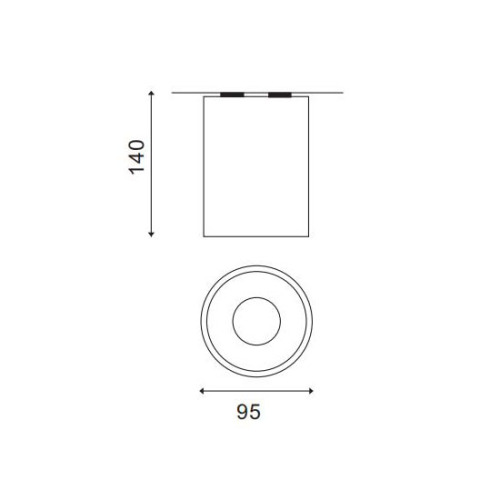 LEDER Bright Design Technology 3W LED Downlight