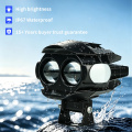 24W High Brightness Motorcycle Headlights Led Spot Lights