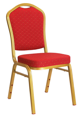 Banquet aluminum chair stackable