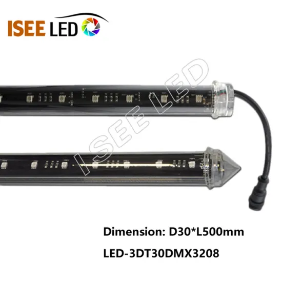 Nightclub 360 Dmx Rgb Led Falling Star Tube