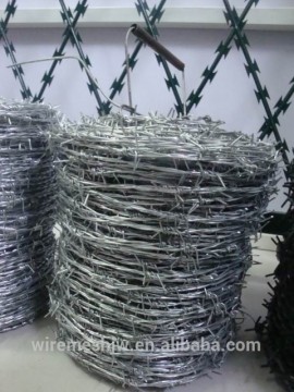Easy Carry Bundle Galvanized Barbed Wire With Four Ends Barb