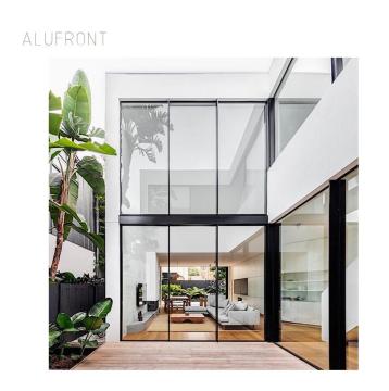 Extra Large Floor-to-Ceiling Aluminum Windows for Hurricane Impact Resistance