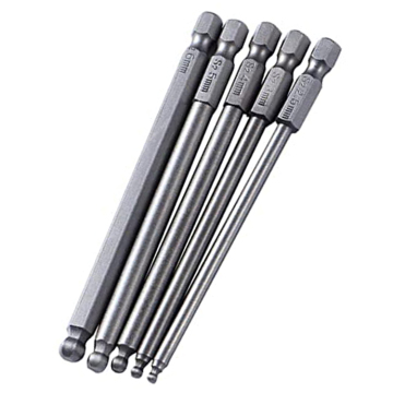 Προσαρμοσμένο λογότυπο Hex Shank Clockdriver Bits - 1/4 \ "S2 Υλικό μπάλα άκρου