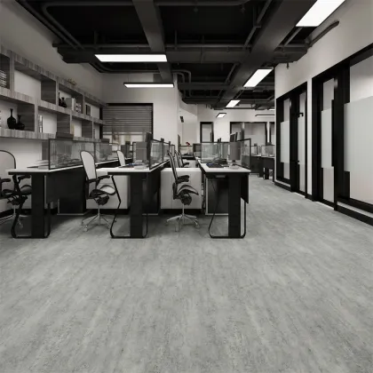 Mildew Proof SPC Flooring: Rigid SPC Marble Flooring