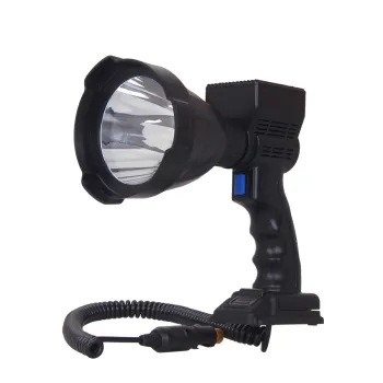 65W 6500lm LED Handheld Searchlight for Hunting and Long Distance Illumination