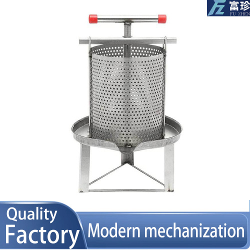 prensa manual de alimentos em aço inoxidável