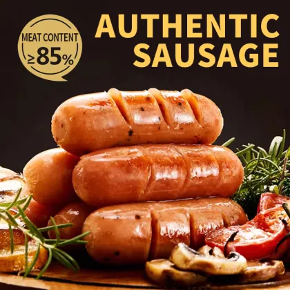Authentic Chinese Traditional Spicy Sausage with Black Pepper Flavor