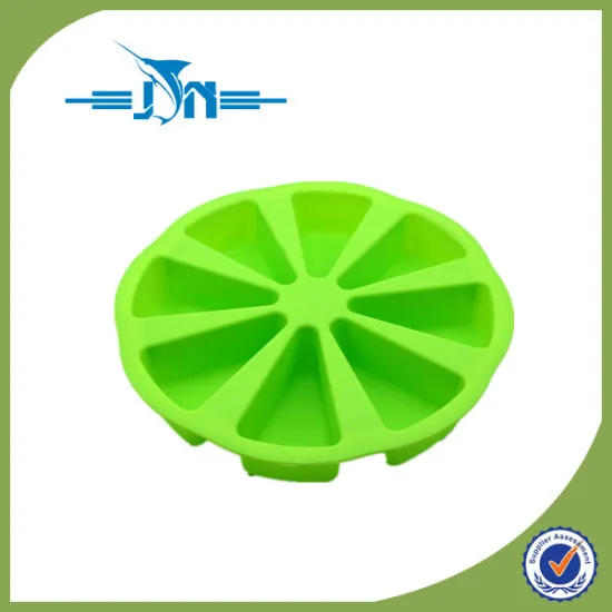 2015 top sale wheel shape Silicone baking mould