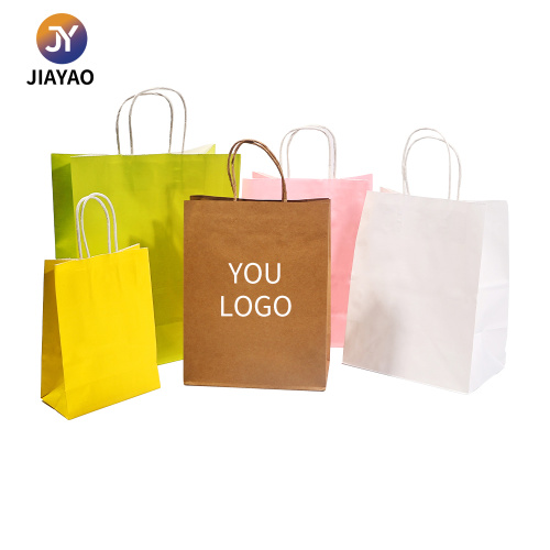 أكياس ورق كرافت ملونة للتغليف الصديق للبيئة