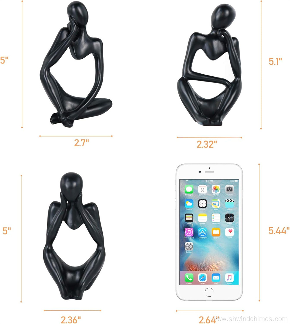 Modern Home Office Decor: The Thinker Statue Edition
