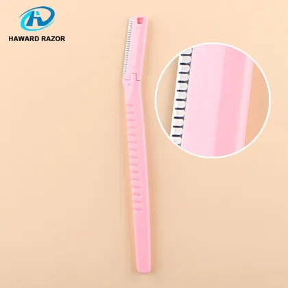 Stainless Steel Blade Women's Eyebrow Trimming Razor