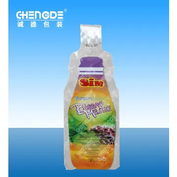 shape packaging,food packaging,special shape plasticbag,juice packaing