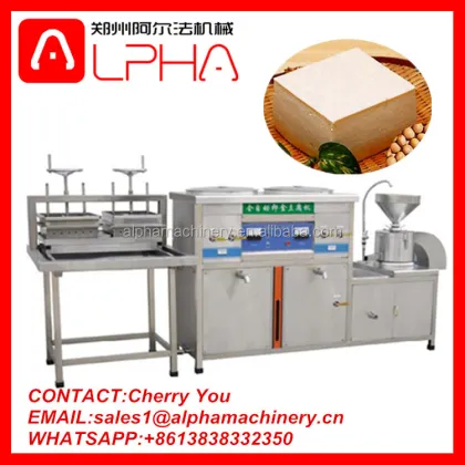 Automatic Tofu Making Machine | Soy Bean Curd Equipment
