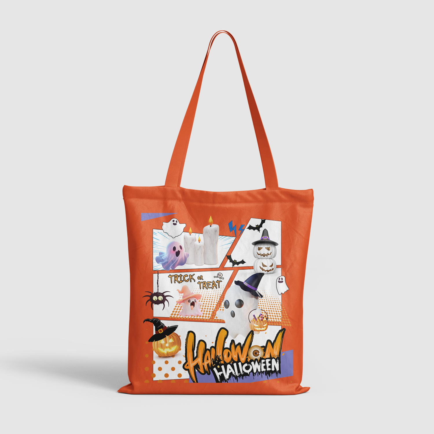 Spooktacular Halloween мерекесі Tote пакеті