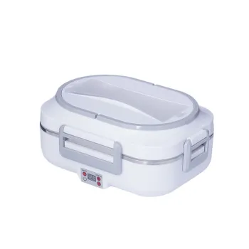 Eco-Friendly Electric Heated Lunch Boxes & Bins: Stainless Steel & Plastic Storage Solutions
