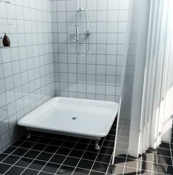 Traditional Cheap Freestanding Clawfoot Shower Tray