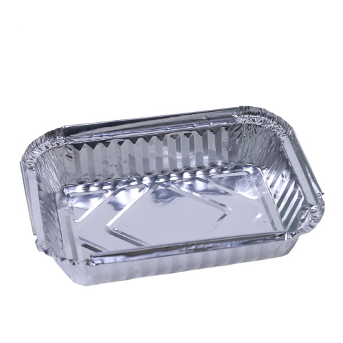 Круглая алюминиевая фольга выпечки сковородки с крышками