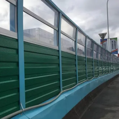 Sound Absorbing Road Noise Barrier Fence