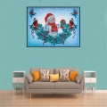 40*30 Christmas Snowman Diamond Painting Decorative Painting