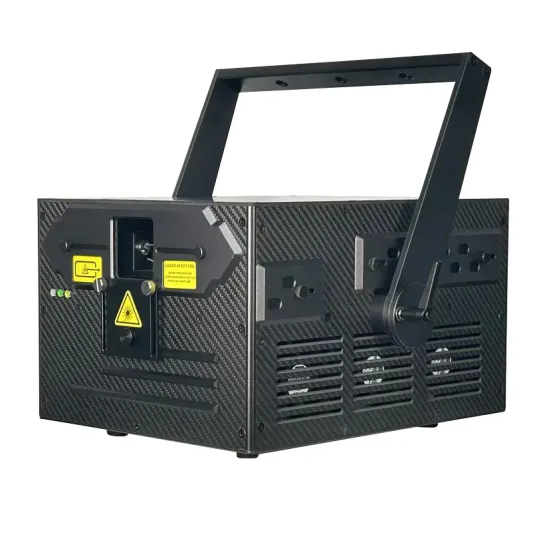 Optilaser 30W RGB Carbon Fiber Indoor Laser Show System with ILDA Animation