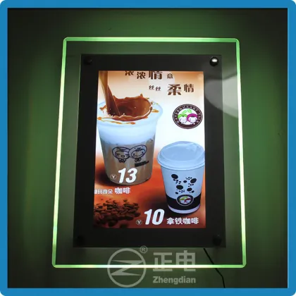 Wholesale magnetic light box advertising display light box acrylic light box