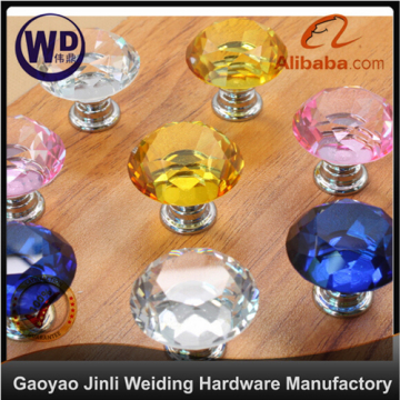 Crystal Furniture Glass Knobs, Door Handle GK-003