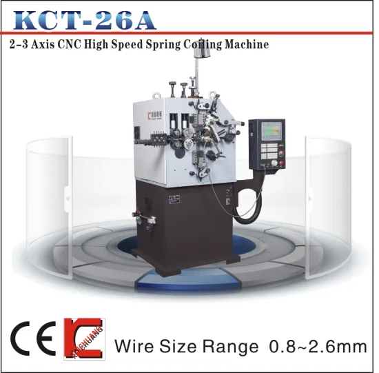 Kct-26A 0.8-2.6mm CNC Spring Coiler