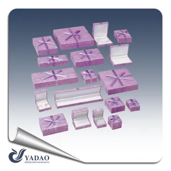 cheap and colourful jewelry packaging paper jewelry box Custom printed paper jewelry boxes with logo