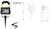 CE ROHS GS approved 0w flood light with inserted link super bright