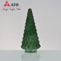 Custom Green Glass Home Glass Weihnachtsbaum