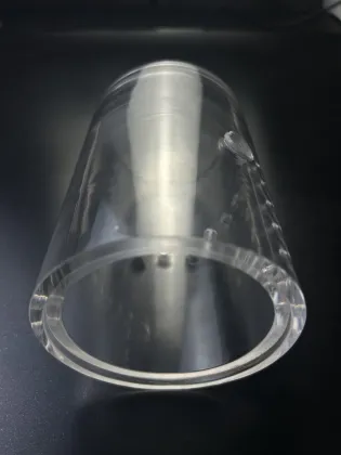 Customized High Purity Laser Drilling & CNC Drilled Quartz Products: Burnt Quartz Tubes & Perforated Quartz Glass Tubes