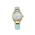 Oval shape gem-set bezel Jewelry watch