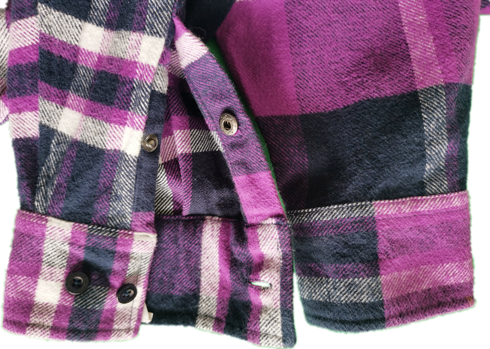 Pocket With Flaps Y D Cotton Flannel Shirt