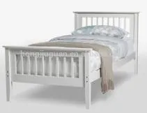 Solid pine wood toddler bed