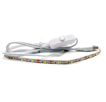 5V2835 Flexible Soft Light Strip with 501 Key Switch