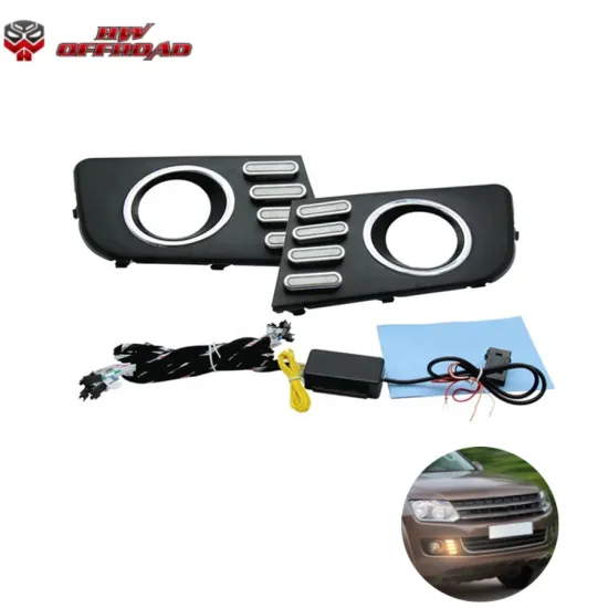 LED Fog Lights with Turn Signal DRL for Amarok 2010+