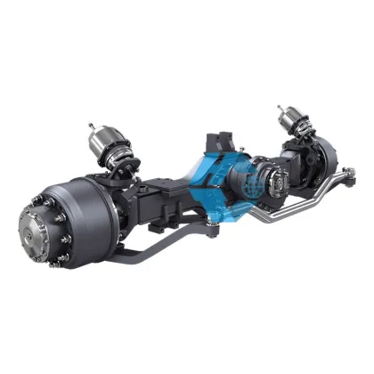 9ton Front Steering Axle: Hande HDZ237, HDZ09T141480021 with Axle Ratio 5.262