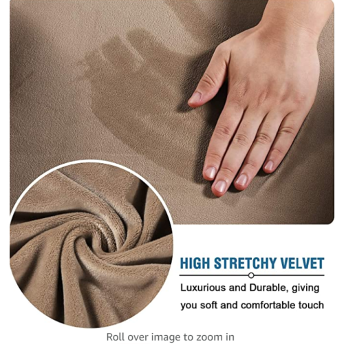 Original Velvet Stretch Living Room Chair Covers