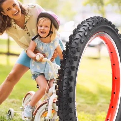 snow 16x1.95 bicycle tire white