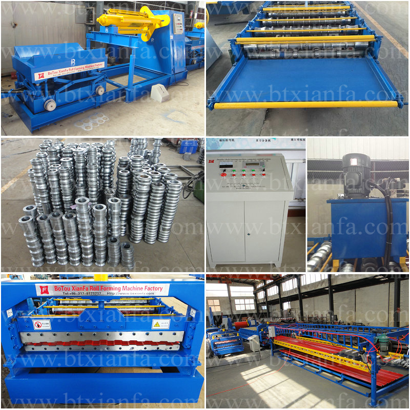 IBR Steel Wall Panel Roll Forming Machine