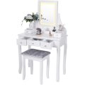 European Dresser Makeup Vanity LED Makeup Dressing Table