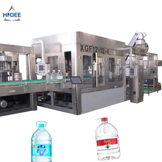 3 in 1 Water Filling Machine for 5L, 6L, 10L Bottles - Beverage Machinery