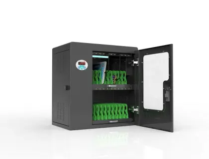 apple iPads charging trolley education