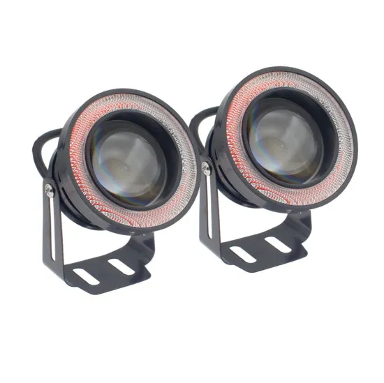 High Power COB LED Lamp with White Halo for Car DRL and Headlights