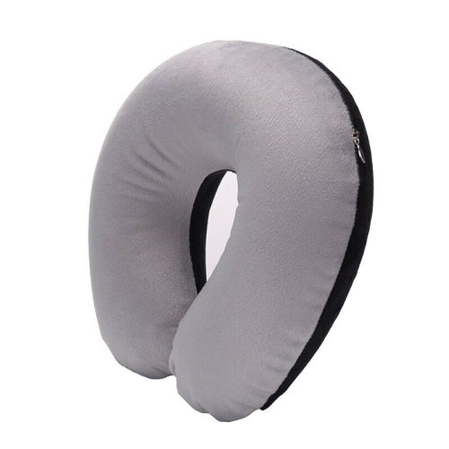 U shape outdoor fleece plush  car pillow