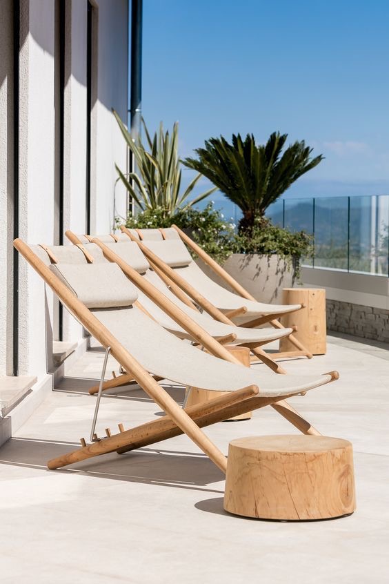 moon foldablel Furniture pool balcony sunbed garden Beach folding camping patio bistro portable sun lounger lounge chair