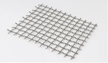 Crimped Wire Mesh 2.87mm Thk 25mm SS304 Stainless Steel